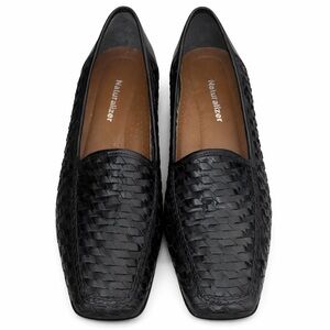SOUL Naturalizer Bebe Woven Loafers Black Comfort Flats 8N NEW No Tags